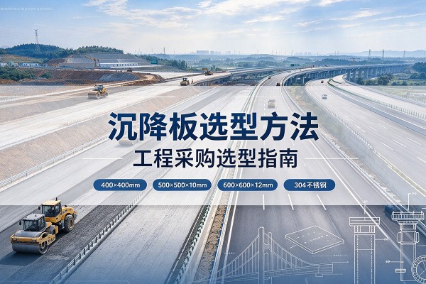 资阳沉降板选择方法