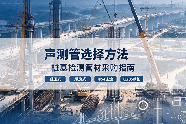 资阳声测管选型标准