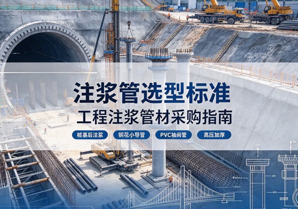 资阳注浆管选型标准